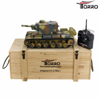 Радиоуправляемый танк Torro Russia КВ-2 ИК RTR масштаб 1:16 2.4G - TR1112438786