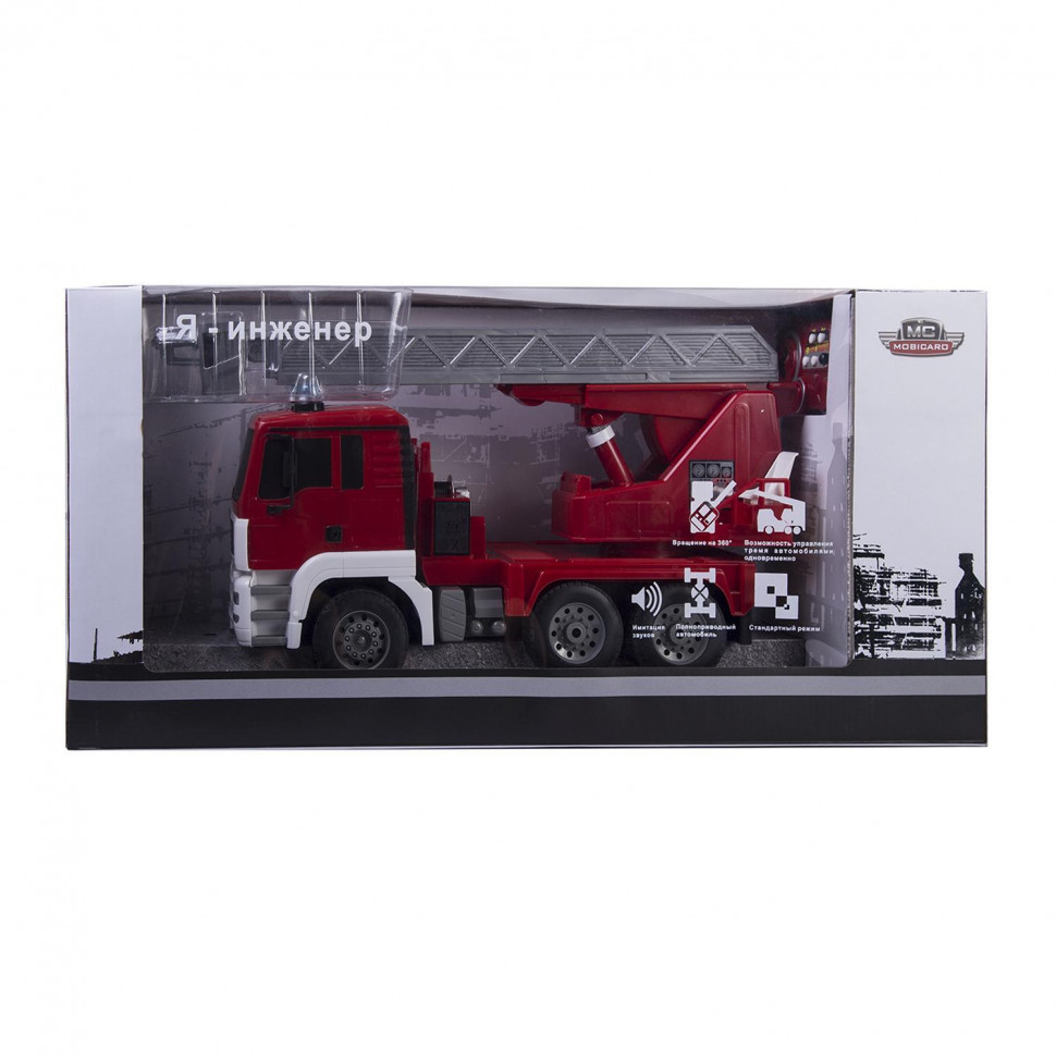 Радиоуправляемая пожарная машина Double Eagle масштаб 1:20 2.4GHz - E517-003