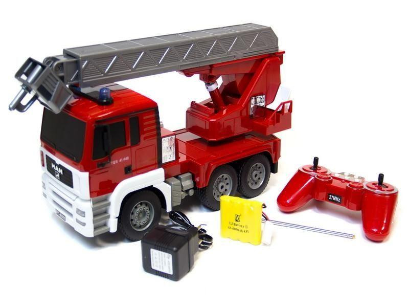 Радиоуправляемая пожарная машина Double Eagle масштаб 1:20 2.4GHz - E517-003
