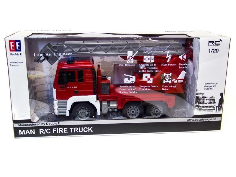 Радиоуправляемая пожарная машина Double Eagle масштаб 1:20 2.4GHz - E517-003