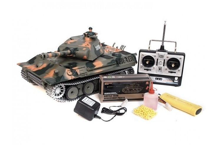 Радиоуправляемый танк Heng Long German Panther Pro масштаб 1:16 40Mhz - 3819-1pro