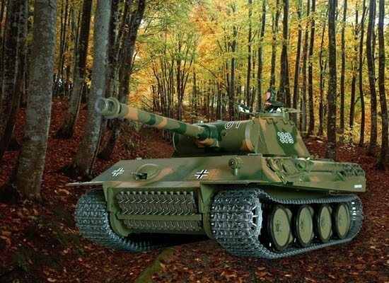 Радиоуправляемый танк Heng Long German Panther Pro масштаб 1:16 40Mhz - 3819-1pro