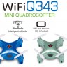 Радиоуправляемый квадрокоптер WL Toys Q343 Mini WiFi Quadcopter RTF - WLT-Q343