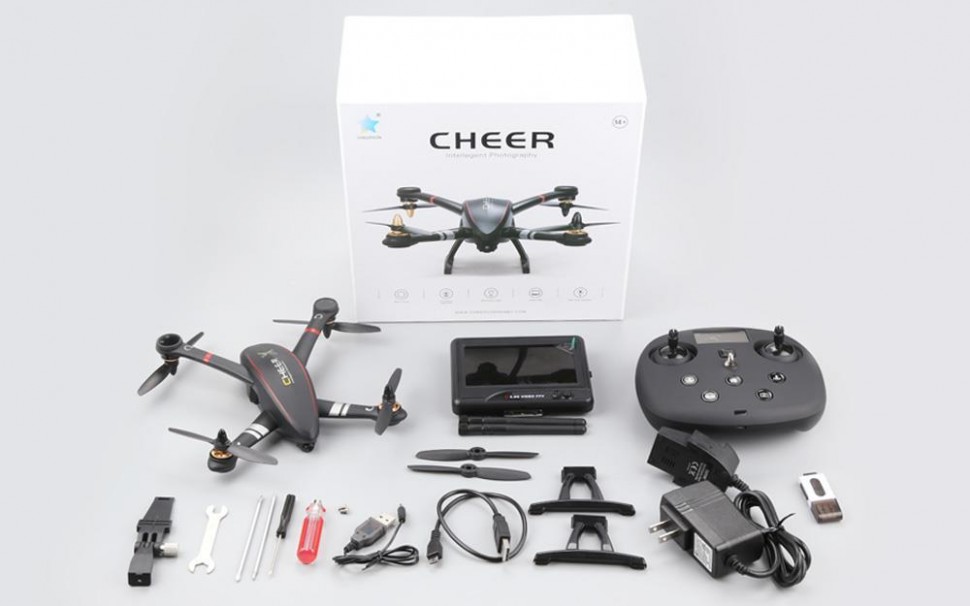 Радиоуправляемый квадрокоптер Cheerson CX-23 GPS FPV RTF 2.4G - CX-23
