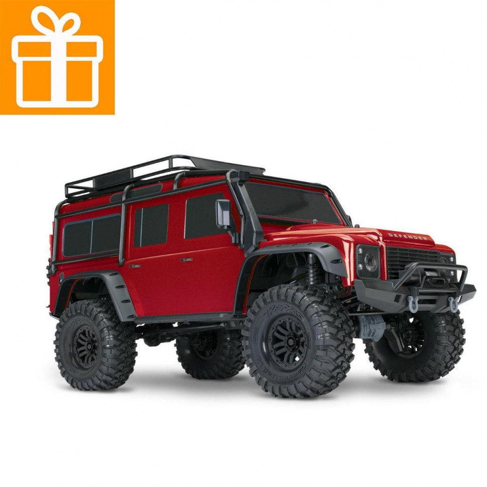 Радиоуправляемый краулер TRAXXAS TRX-4 Scale and Trail Crawler 4WD RTR масштаб 1:10 2.4G -TRA82056-4-R
