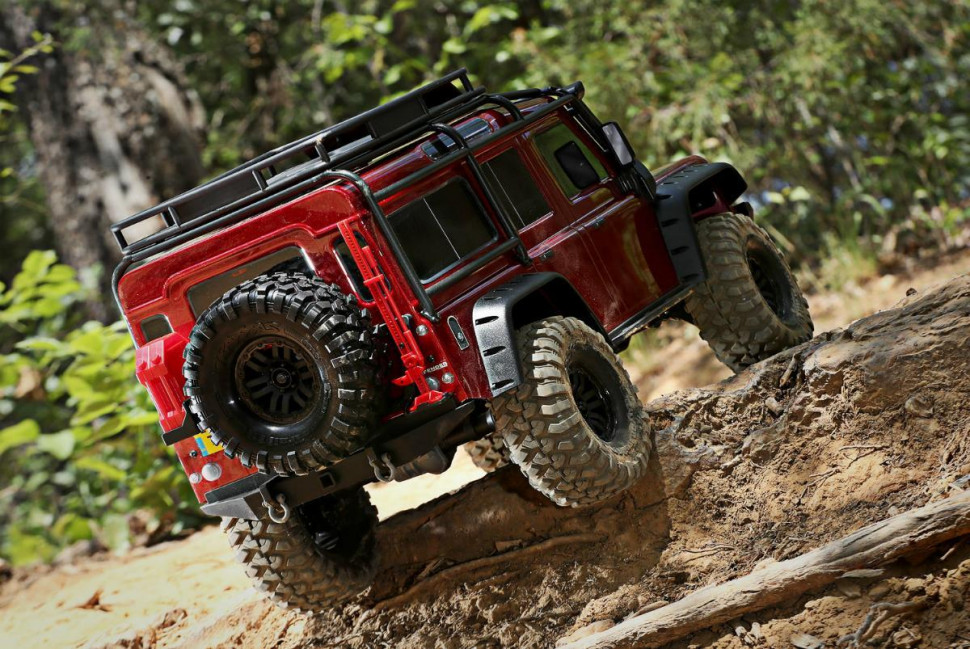 Радиоуправляемый краулер TRAXXAS TRX-4 Scale and Trail Crawler 4WD RTR масштаб 1:10 2.4G -TRA82056-4-R