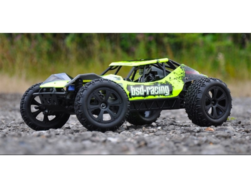 Радиоуправляемый багги BSD Racing Prime Desert Assault V2 Buggy Brushless 4WD RTR масштаб 1:10 2.4G - BS218R