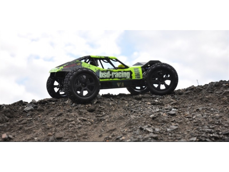 Радиоуправляемый багги BSD Racing Prime Desert Assault V2 Buggy Brushless 4WD RTR масштаб 1:10 2.4G - BS218R