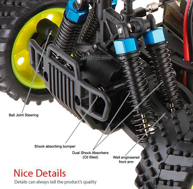 Радиоуправляемый монстр HSP KidKing 4WD RTR масштаб 1:16 2.4G - 94186