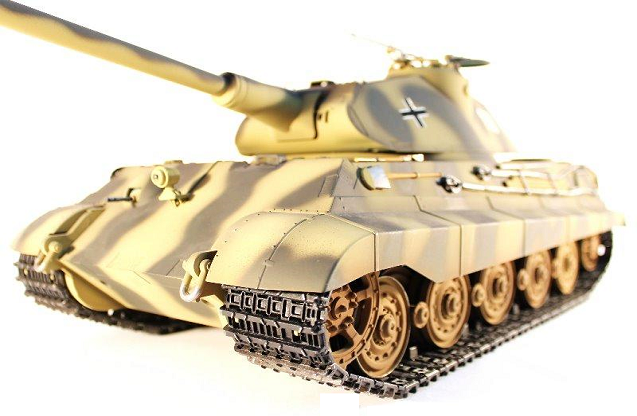 Радиоуправляемый танк Taigen King Tiger HC Metal Edition масштаб 1:16 2.4G - TG3888-1HC