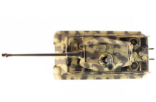 Радиоуправляемый танк Taigen King Tiger HC Metal Edition масштаб 1:16 2.4G - TG3888-1HC