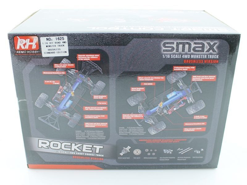 Радиоуправляемый шорт-корс Remo Hobby RH1625 4WD RTR масштаб 1:16 2.4G - RH1625-ORAN