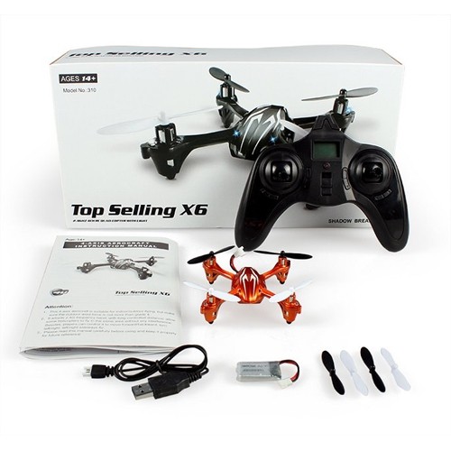 Радиоуправляемый квадрокоптер Jin Xing Da Feiyue UFO X6 2.4G - 310