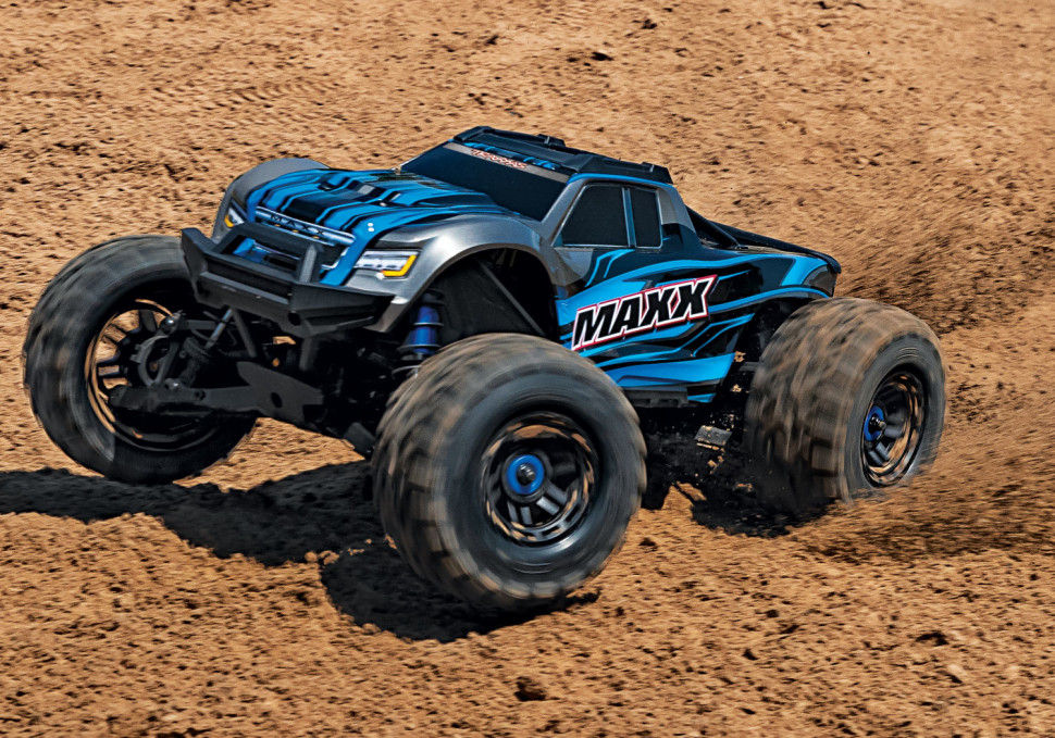 Радиоуправляемый монстр Traxxas Maxx 4WD RTR масштаб 1:10 2.4G - TRA89076-4-Bl