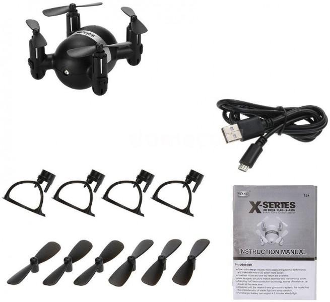 Радиоуправляемый мини-квадрокоптер MJX X919H Black FPV RTF - MJX-X919H-BLACK