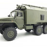 Радиоуправляемый внедорожник WPL Советский военный грузовик *Урал* 4WD RTR масштаб 1:16 2.4G - WPLB-36