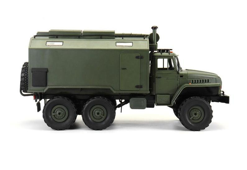 Радиоуправляемый внедорожник WPL Советский военный грузовик *Урал* 4WD RTR масштаб 1:16 2.4G - WPLB-36