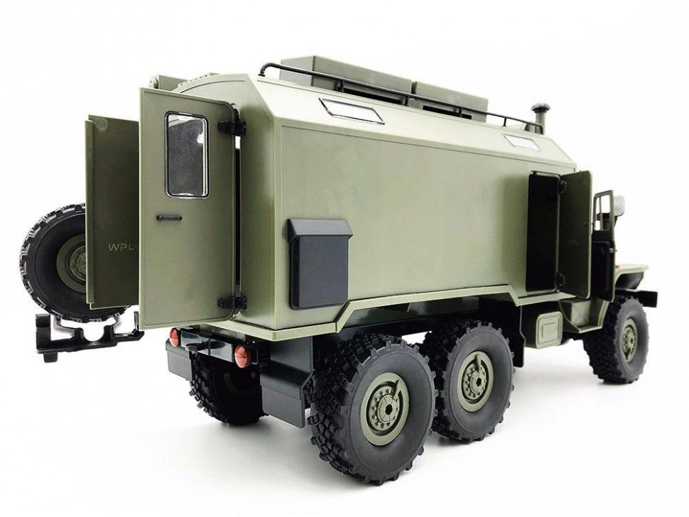 Радиоуправляемый внедорожник WPL Советский военный грузовик *Урал* 4WD RTR масштаб 1:16 2.4G - WPLB-36