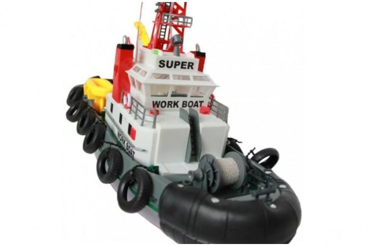 Радиоуправляемый буксир Heng Long Seaport Work Boat 40Mhz - 3810