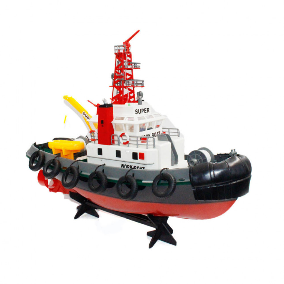 Радиоуправляемый буксир Heng Long Seaport Work Boat 40Mhz - 3810