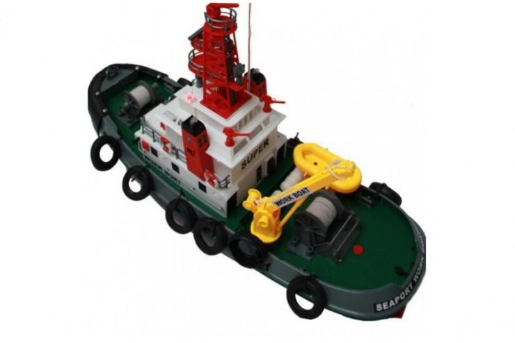 Радиоуправляемый буксир Heng Long Seaport Work Boat 40Mhz - 3810