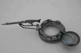 Башня с пулеметом (металл) для Tiger 1 - TG3818-016