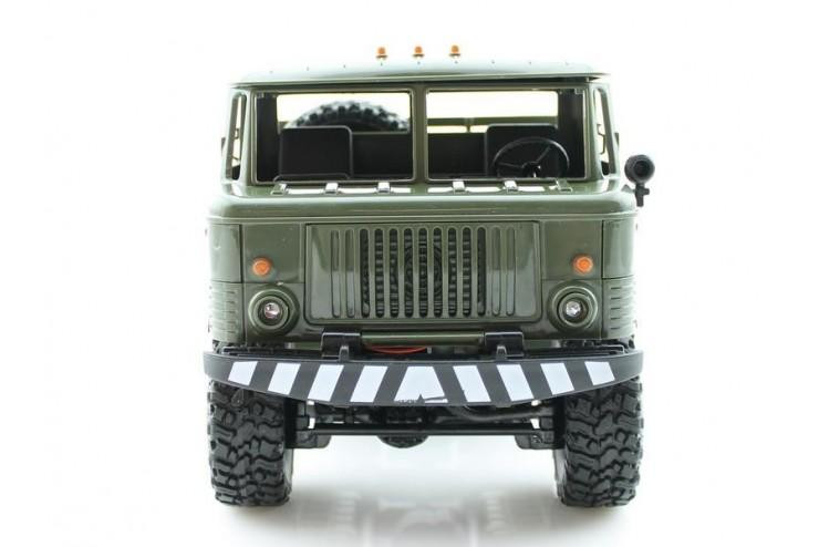 Радиоуправляемая машина WPL Газ 66 грузовая 1|16 + акб RTR 2.4G - WPLB-24-Green