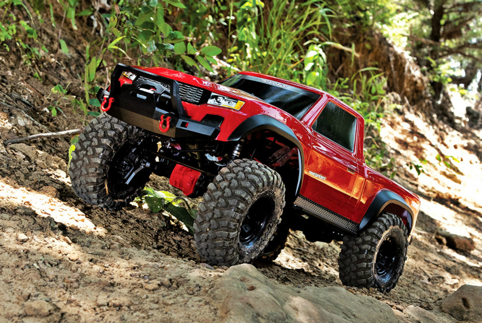 Радиоуправляемый трофи TRAXXAS TRX-4 Sport 4WD RTR масштаб 1:10 2.4G - TRA82024-4-BL