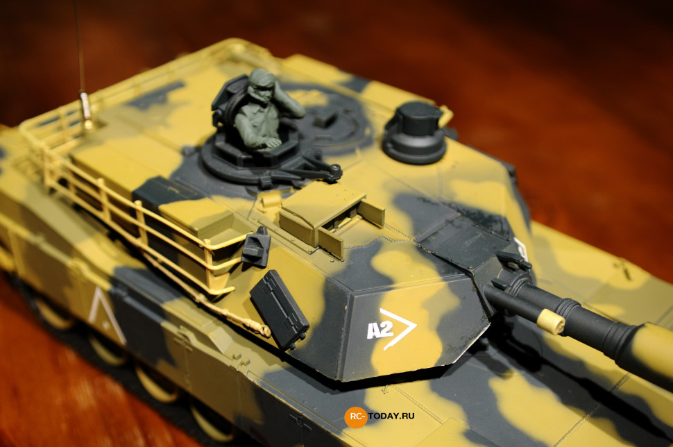 Радиоуправляемый танк Heng Long M1A2 Abrams Tank масштаб 1:24 40МГц - 3816