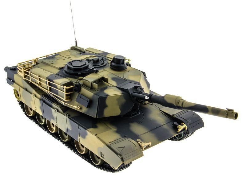 Радиоуправляемый танк Heng Long M1A2 Abrams Tank масштаб 1:24 40МГц - 3816