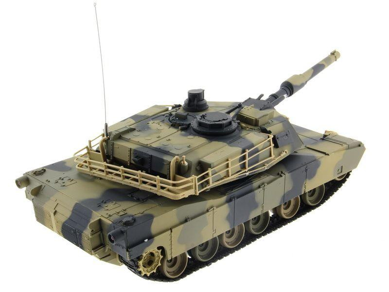 Радиоуправляемый танк Heng Long M1A2 Abrams Tank масштаб 1:24 40МГц - 3816