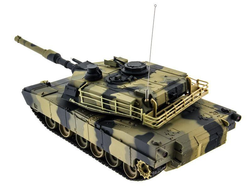 Радиоуправляемый танк Heng Long M1A2 Abrams Tank масштаб 1:24 40МГц - 3816