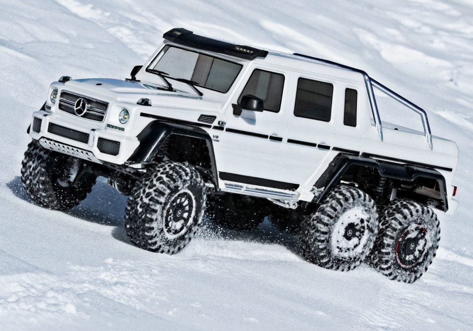 Радиоуправляемый краулер TRAXXAS TRX-6 Mercedes-Benz G 63 AMG RTR 6WD масштаб 1:10 2.4G - TRA88096-4-W