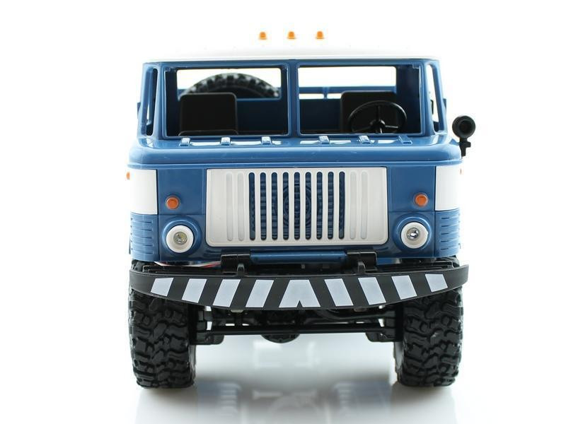 Радиоуправляемая машина WPL Газ 66 грузовая 1|16 + акб RTR 2.4G - WPLB-24-Blue