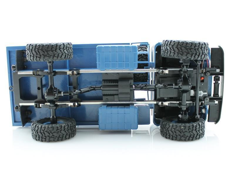 Радиоуправляемая машина WPL Газ 66 грузовая 1|16 + акб RTR 2.4G - WPLB-24-Blue