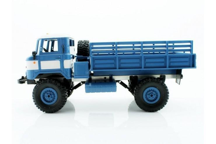 Радиоуправляемая машина WPL Газ 66 грузовая 1|16 + акб RTR 2.4G - WPLB-24-Blue