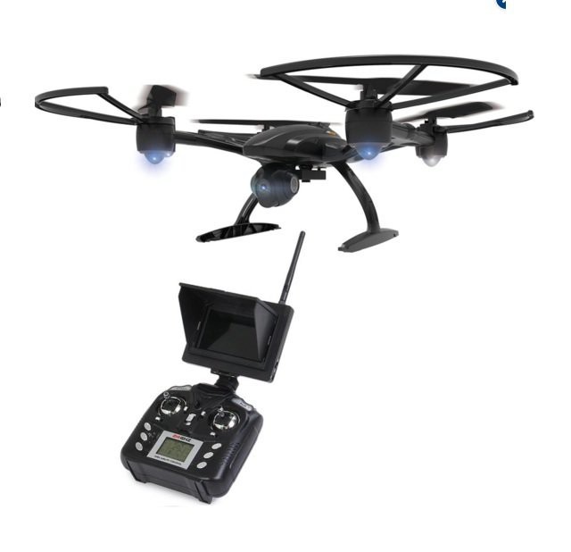 Радиоуправляемый квадрокоптер JXD с поворотной HD камерой 2MP FPV 5.8G и барометром - 507G