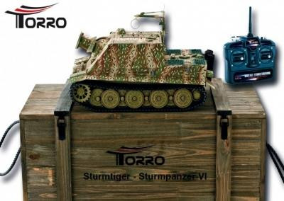 Радиоуправляемый танк Torro Sturmtiger Panzer RTR масштаб 1:16 2.4G - TR1111700300