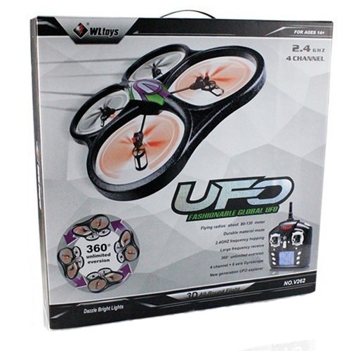Радиоуправляемый квадрокоптер WL Toys UFO Drones V333 Headless Cyclone 2.4G - WLT-V333