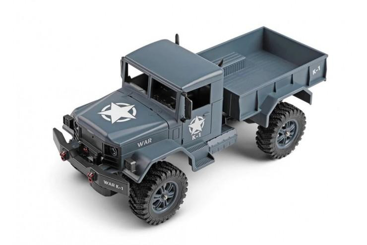 Радиоуправляемый внедорожник WL Toys Army Truck 4WD RTR масштаб 1:12 2.4G - WLT-124301