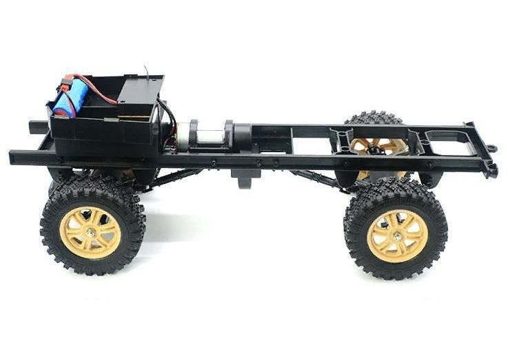 Радиоуправляемый внедорожник WL Toys Army Truck 4WD RTR масштаб 1:12 2.4G - WLT-124301
