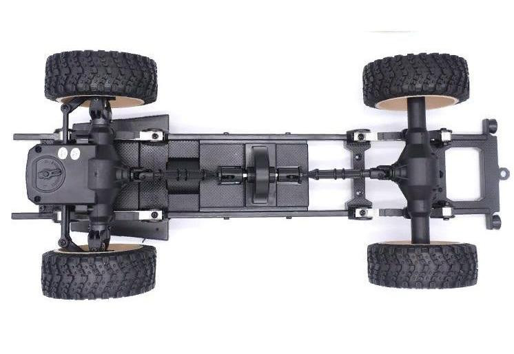 Радиоуправляемый внедорожник WL Toys Army Truck 4WD RTR масштаб 1:12 2.4G - WLT-124301