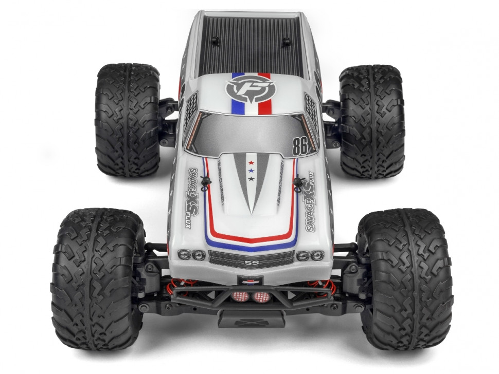 Радиоуправляемый монстр HPI SAVAGE XS FLUX CHEVROLET EL CAMINO SS 4WD RTR масштаб 1:12 2.4G - HPI-120093