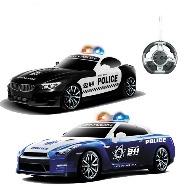 Радиоуправляемый конструктор - автомобили BMW и Nissan *Полиция* - 2028-2J01B