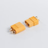 Переходники XT60 Male | Female LiPo LiFe NiMh Battery Connectors Yellow - SWS-1546002_y