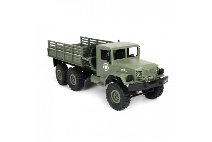 Радиоуправляемый военный грузовик WPL Army Truck 6WD RTR масштаб 1:16 2.4G - B-16