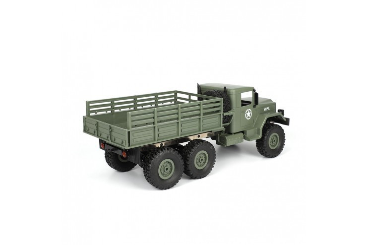 Радиоуправляемый военный грузовик WPL Army Truck 6WD RTR масштаб 1:16 2.4G - B-16