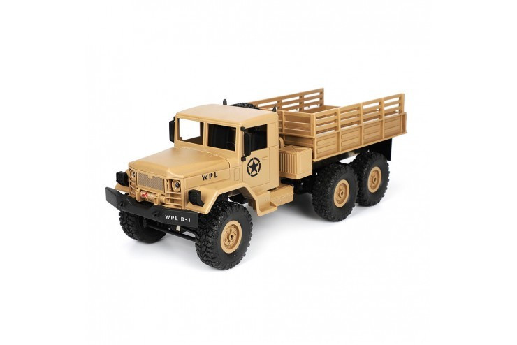 Радиоуправляемый военный грузовик WPL Army Truck 6WD RTR масштаб 1:16 2.4G - B-16