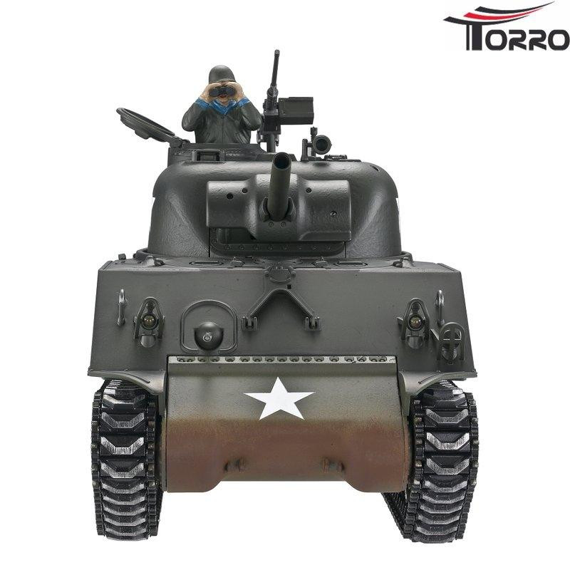 Радиоуправляемый танк Torro Sherman M4A3 RTR масштаб 1:16 2.4G - TR1112400760