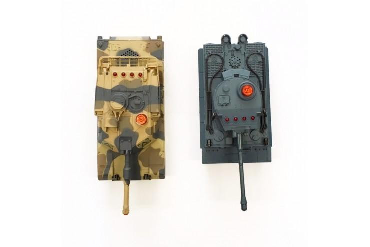 Радиоуправляемый танковый бой Huan QI Tiger vs Leopard масштаб 1:28 2.4G - 508C